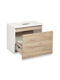 Тумба под раковину Runo крафт дуб Бари 50 (00-00001373)